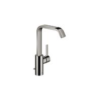 Dornbracht IMO Mitigeur monocommandé pour lavabos avec bec haut, avec garniture d'écoulement, saillie 170mm, 33528671-19, Couleur: Chrome foncé