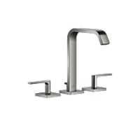 Dornbracht IMO mitigeur de lavabo trois trous 20713671-19 avec garniture de vidage , chrome foncé