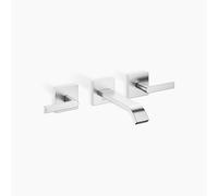 Dornbracht IMO Mitigeur monocommandé mural pour lavabos, avec vidage, saillie 171mm, 36712671-93, Couleur: Chrome Mat