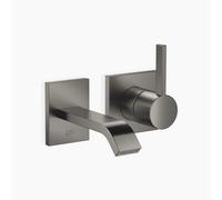Dornbracht IMO Mitigeur monocommandé mural pour lavabos, sans vidage, saillie 140mm, 36860671-99, Couleur: foncé Platine mat