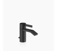 Dornbracht IMO Mitigeur monocommandé pour bidet, avec garniture d'écoulement, saillie 125mm, hauteur d'écoulement 138mm, 33600671-33, Couleur: Noir Mat