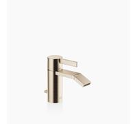 Dornbracht IMO Mitigeur monocommandé pour bidet, avec garniture d'écoulement, saillie 125mm, hauteur d'écoulement 138mm, 33600671-27, Couleur: Light Gold brossé