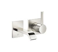 Dornbracht IMO raccord mural pour lavabo 36860671-06 sans garniture de vidange , platine brossé
