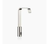 Dornbracht IMO robinetterie de lavabo, fonction ouverture/fermeture électrique, alimentation par pile/réseau, sans garniture découlement, saillie 165mm, 44521670-06, Couleur: platine brossé