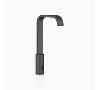 Dornbracht IMO robinetterie de lavabo, fonction ouverture/fermeture électrique, alimentation par pile/réseau, sans garniture de vidage, saillie 165mm, 44521670-33, Couleur: Noir Mat