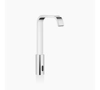 Dornbracht IMO robinetterie de lavabo, fonction ouverture/fermeture électrique, alimentation par pile/réseau, sans garniture de vidage, saillie 165mm, 44521670-00, Couleur: chrome