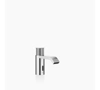 Dornbracht IMO robinetterie de lavabo, fonction ouverture/fermeture électrique, alimentation secteur, sans vidage, saillie 130mm, 44511670-93, Couleur: Chrome Mat