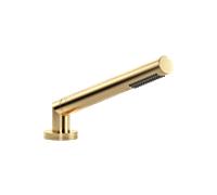 Garniture de douche flexible Dornbracht pour montage sur bord de baignoire ou de carrelage, 27702979-28, Couleur: Laiton brossé
