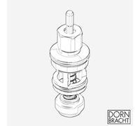 Dornbracht Inverseur pour robinetterie monocommande encastré avec inversion, 9021340810090,