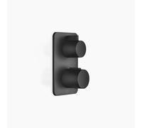 Dornbracht Lissߩ UP thermostat avec contrß?le de dߩbit unidirectionnel, 36425845, Coloris: Noir Mat
