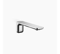 Dornbracht LISSÉ bec de baignoire pour montage mural, 13801845-93, Couleur: Chrome brossé