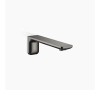 Dornbracht LISSÉ bec de baignoire pour montage mural, 13801845-99, Couleur: foncé Platine mat