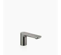 Dornbracht LISSÉ Bec déverseur pour lavabos sans garniture de vidage, saillie 130mm, 13700845-99, Couleur: Dark Platinum brossé