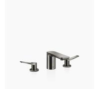 Dornbracht LISSÉ Mélangeur de lavabo à trois trous avec garniture d'écoulement, 20713845-19, Couleur: Chrome foncé