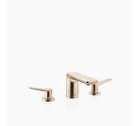 Dornbracht LISSÉ Mélangeur de lavabo à trois trous avec garniture d'écoulement, 20713845-27, Couleur: Light Gold brossé