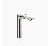 Dornbracht LISSÉ Mitigeur monocommandé pour lavabo avec pied surélevé, sans vidage, saillie 130mm, 33526845-06, Couleur: Platine Mat