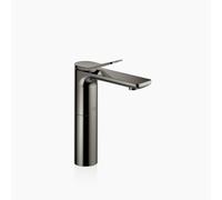Dornbracht LISSÉ Mitigeur monocommandé pour lavabo avec pied surélevé, sans vidage, saillie 130mm, 33526845-19, Couleur: Chrome foncé