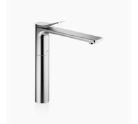 Dornbracht LISSÉ Mitigeur monocommandé pour lavabo avec pied surélevé, sans vidage, saillie 215mm, 33537845-93, Couleur: Chrome brossé
