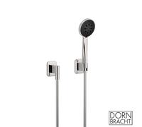 Dornbracht Lissé Set de douche avec raccord mural coudé et support, 3 jets, 27803845-06,