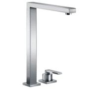 Dornbracht Lot Mitigeur de cuisine 2 trous avec rosaces chrome 32800680-00