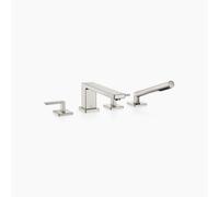 Dornbracht LULU Mitigeur de bain à quatre trous pour montage sur bord de baignoire ou de carrelage, 27512710-06, Couleur: Platine Mat