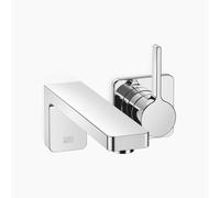 Dornbracht LULU Mitigeur monocommandé mural pour lavabos sans vidage, saillie 200mm, 36860710-00, Couleur: chrome
