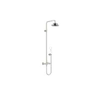 Dornbracht Madison set de douche 26632360-08 avec mitigeur de douche à deux mains, saillie de la douche sur pied 420 mm, platine