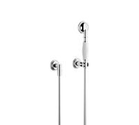 Dornbracht Garniture de douche flexible MADISON 27803361-00 avec rosaces individuelles rondes Chrome