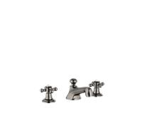 Dornbracht Madison avec garniture de vidage lavabo 3 trous 20700360-99 match0, platine foncé mat