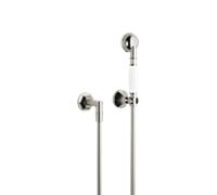 Dornbracht Madison Flair set de douche 27803371-06 avec rosaces simples, platine mat