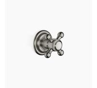 Dornbracht MADISON Inverseur encastré trois voies, rosace ronde 60mm, 36210361-99, Couleur: foncé Platine mat