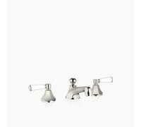 Dornbracht MADISON Mélangeur de lavabo à trois trous avec garniture d'écoulement, saillie 135mm, 20700370-08, Couleur: platine