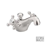 Dornbracht MADISON, mélangeur de lavabo monotrou, avec vidage par aspiration, saillie de 130 mm, 22500360-06, Couleur: Platine Mat