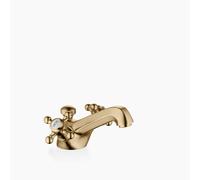 Dornbracht MADISON Mitigeur monotrou pour lavabo avec garniture d'écoulement, saillie 130mm, 22500360-39, Couleur: Dark Brass brossé