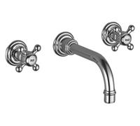 Dornbracht MADISON Mitigeur mural pour lavabo sans vidage, saillie 190mm, 36712361-42, Couleur: Bronze brossé