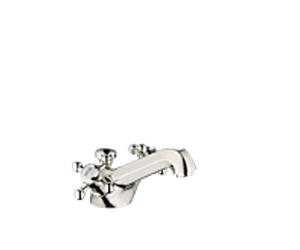 Dornbracht Madison poignées 22500360-08 pour lavabo, avec garniture de vidage , platine