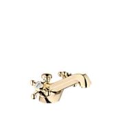 Dornbracht MADISON Mitigeur monotrou pour lavabo avec garniture d'écoulement, saillie 130mm, 22500360-09, Couleur: laiton