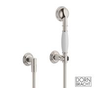 Dornbracht Madison Set de douche avec raccord mural coudé et support, 1 jet, 27803361-06,