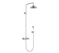 Dornbracht MADISON Showerpipe avec mitigeur de douche, sans douchette à main, saillie de la douchette à main 420mm, 26632360-42, Couleur: Bronze brossé