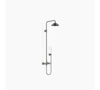 Dornbracht MADISON Showerpipe avec mitigeur de douche, sans douchette à main, saillie de la douchette à main 420mm, 26632360-99, Couleur: foncé Platine mat