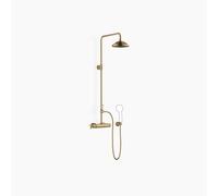Dornbracht MADISON Showerpipe avec thermostat de douche, sans douchette à main, 34459360-39, Couleur: Dark Brass brossé