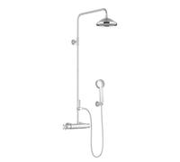 Dornbracht MADISON Showerpipe avec thermostat de douche, sans douchette à main, 34459360-42, Couleur: Bronze brossé