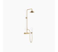 Dornbracht MADISON Showerpipe avec thermostat de douche, sans douchettes à main, 34459360-28, Couleur: Laiton brossé