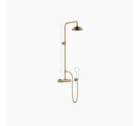 Dornbracht MADISON Showerpipe avec thermostat de douche, sans douchettes à main, 34459360-39, Couleur: Dark Brass brossé