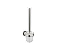 Dornbracht Ensemble brosse WC Madison – Verre cristal – Mural – Platine mat