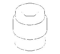 Dornbracht mamelon 09240302920-00 09240302920 D.23 x 25mm chromé