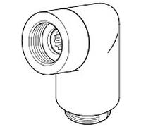 Dornbracht mamelon 20 degrés 04240418700-06 tuyau de douche, platine mat