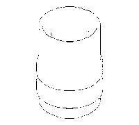 Dornbracht mamelon changement bas 092403129-00 chromé