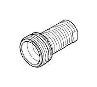 Dornbracht mamelon M22 x 2000 09240210190 brut