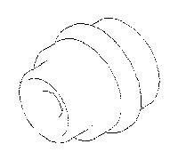 Dornbracht mamelon M22X1-AxG1/2- A chromé 092403019-00 x 2000 /2" chromé